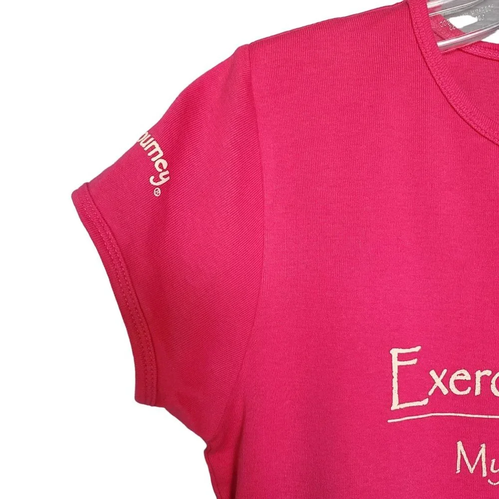 District Threads 100% Cotton Pink T-Shirt. Size L - Picture 7 of 7